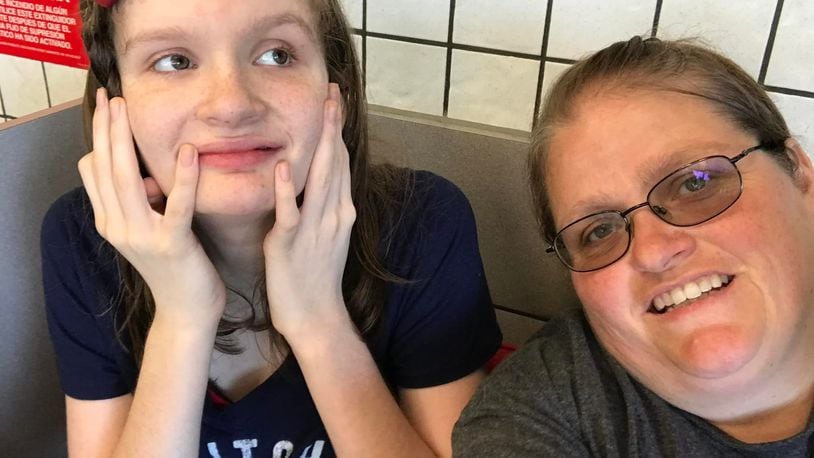 Samantha "Sammi" Cundiff, 21, and her mother, Mary, were inseparable due to her numerous medical issues. Sammi, who had frequent seizures, died May 3 in her Middletown home. SUBMITTED PHOTO