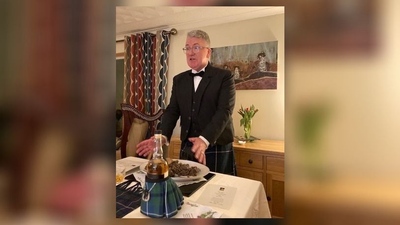 Kenneth Douglas is one of the people who will have Burns Supper via Zoom with Oxford Press columnist Jim Rubenstein. CONTRIBUTED