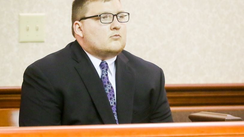 Tyler Conrad waived his right to a jury trial, which means Butler County Common Pleas Judge Keith Spaeth will hear the evidence and decide if Conrad is guilty or not guilty. GREG LYNCH / STAFF