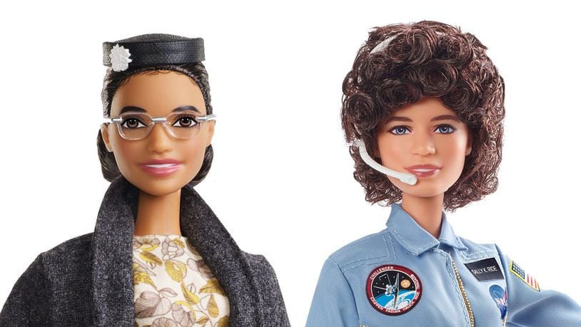 Mattel is celebrating Rosa Parks and Sally Ride with Inspiring Women Barbie dolls.