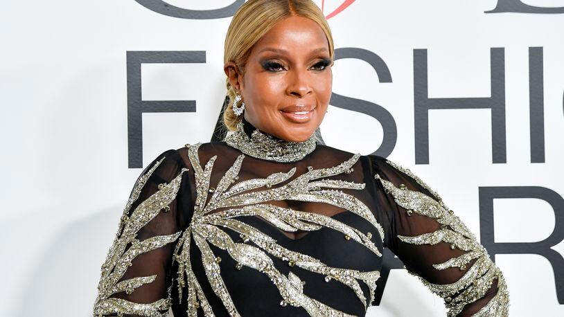 FILE - Mary J Blige attends the CFDA Fashion Awards in New York on Nov. 6, 2023. (Photo by Evan Agostini/Invision/AP, File)