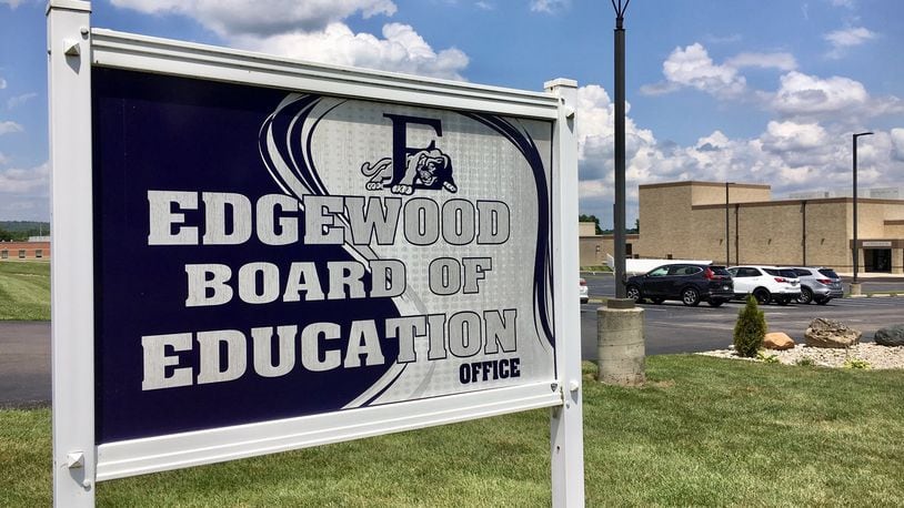 An Edgewood Schools custodian, who along with officials in his school district is the target of sexual harassment federal lawsuit, was previously suspended for inappropriate and unprofessional language, according to district records obtained by the Journal-News.