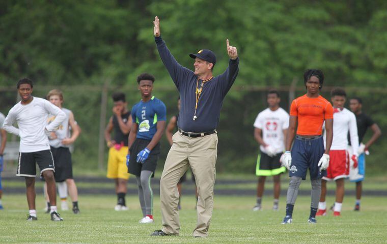 Jim Harbaugh: Michigan satellite camps are ‘a good thing’