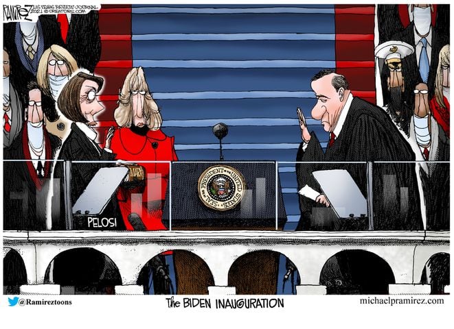 FROM THE RIGHT MICHAEL RAMIREZ