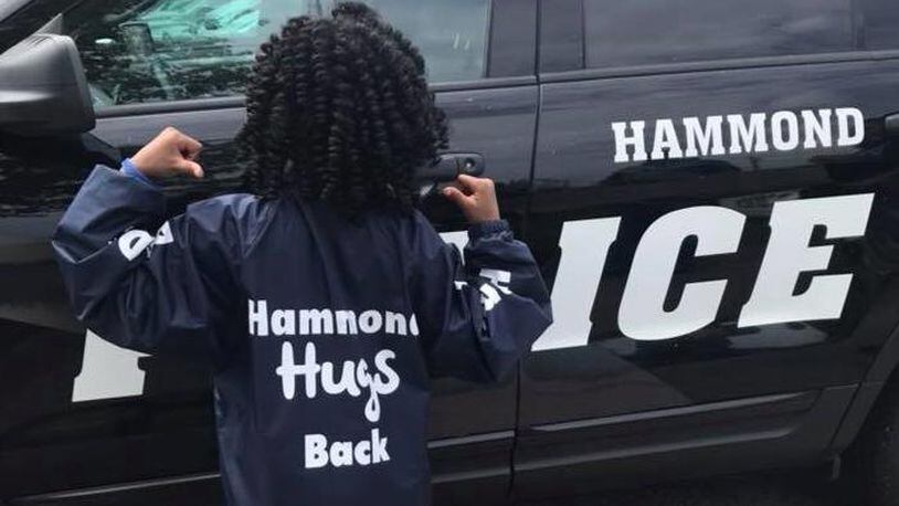 Members of the Hammond Police Department escorted a girl to Indianapolis for her chemotherapy treatment.