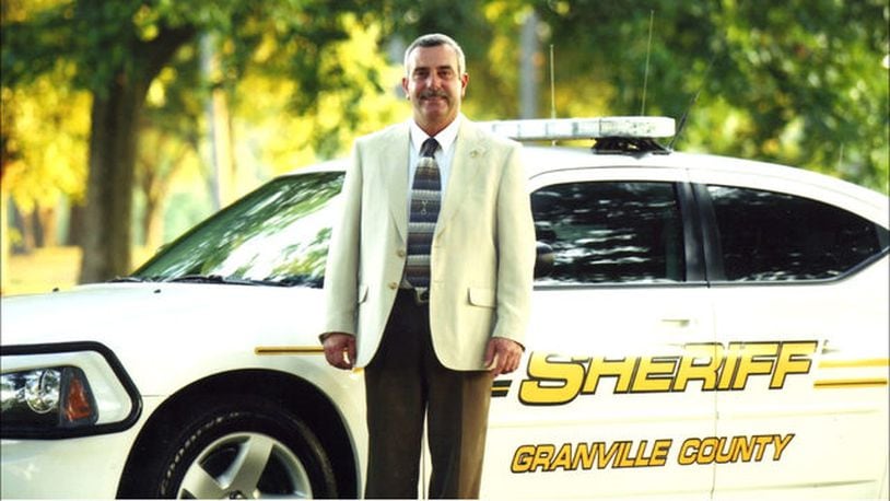 Granville County (N.C.) Sheriff Brindell Wilkins, pictured, was indicted Monday, Sept. 16, 2019, on two counts of obstruction of justice. Wilkins, who has been sheriff since 2009, is accused of urging another man to kill a former deputy in 2014.