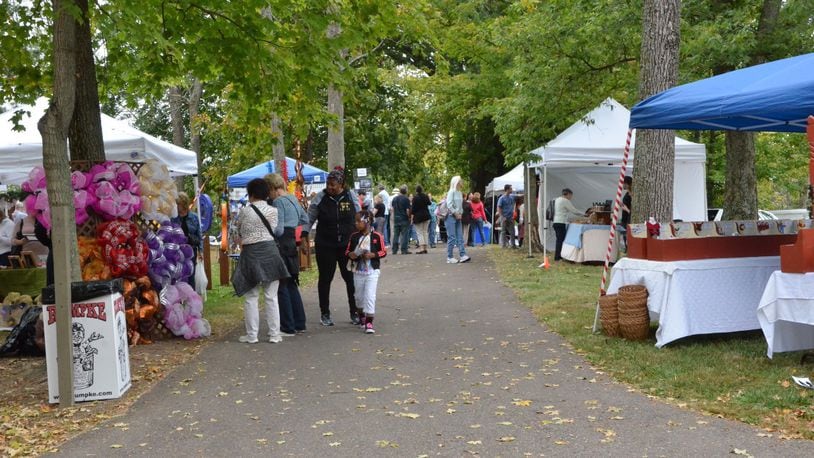 The Art & Music Festival will be held at Pyramid Hill in Hamilton on Saturday, Sept. 25 and Sunday Sept. 26. The event was formerly known as the Pyramid Hill Art Fair, pictured here at a previous event. CONTRIBUTED