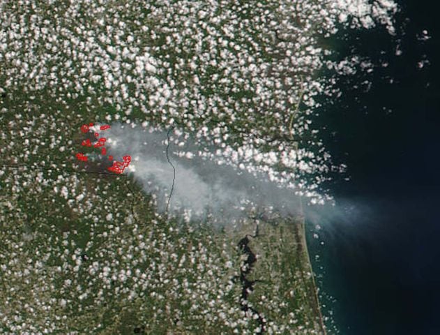 Massive wildfire on Florida-Georgia line could burn for months