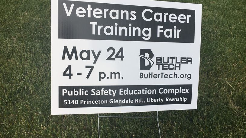 Butler Tech plans to host a Veterans Career Training Fair from 4 to 7 p.m. May 24, 2017, at the school’s Public Safety Education Complex. MICHAEL D. PITMAN/STAFF