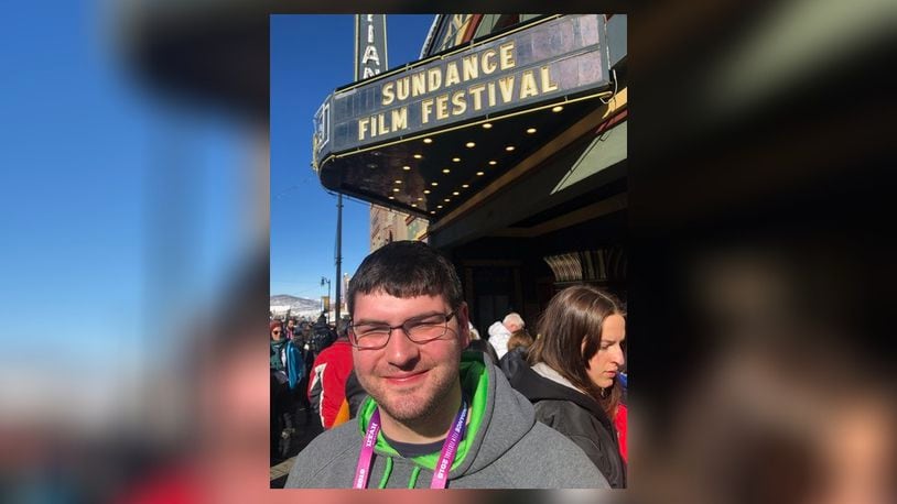 Bryce Forren, a Miami University film studies major who will attend his third Sundance film festival in January 2022.