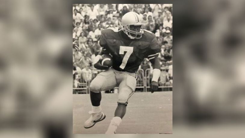 Middletown High School graduate Sonny Gordon, who played four seasons at Ohio State, has died after battling ALS. CONTRIBUTED