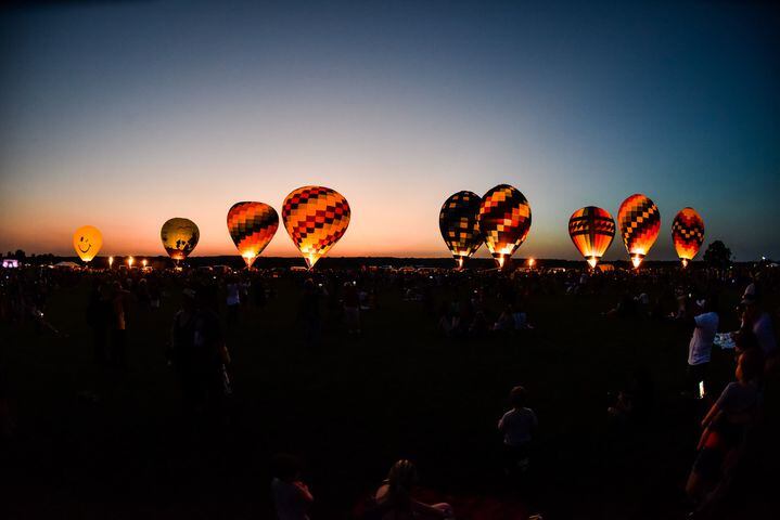 PHOTOS: Ohio Challenge opening night with balloon glow and fireworks