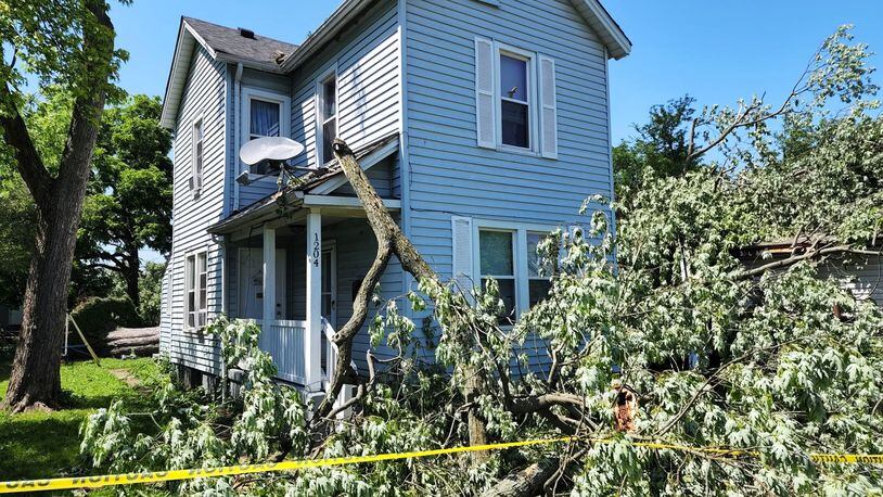 Many Middletown residents and businesses were without power for days after storms blew through the region on June 13. The storms damaged trees and knocked down power lines. NICK GRAHAM/STAFF