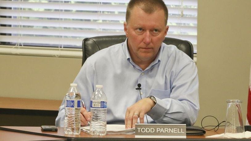 Veteran Lakota school board member Todd Parnell unexpectedly resigned from his seat Thursday. Parnell, who was in his second, four-year term on the board, cited personal reasons for departing the board before the end of his term. (File Photo\Journal-News)