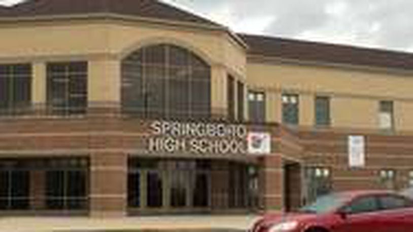 At least four of 30 whooping cough cases reported in Warren County involve students at Springboro High School.STAFF/LAWRENCE BUDD
