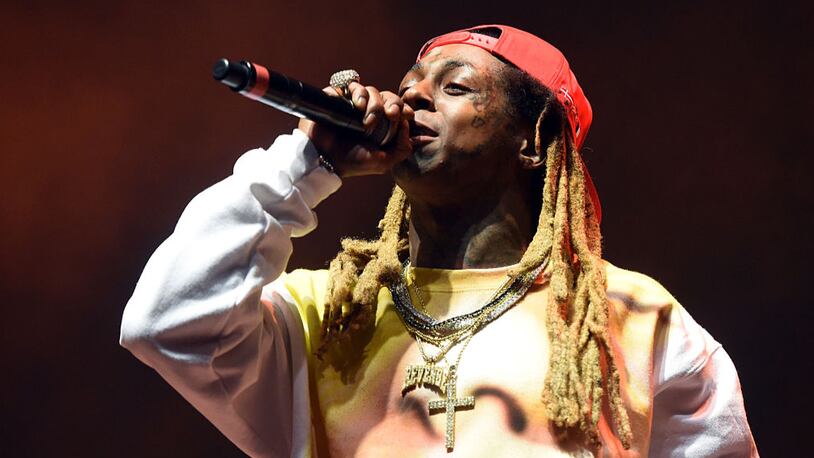 Lil Wayne performs on Camp Stage during day one of Tyler, the Creator's 5th Annual Camp Flog Gnaw Carnival at Exposition Park on November 12, 2016 in Los Angeles, California.  (Photo by Kevin Winter/Getty Images)