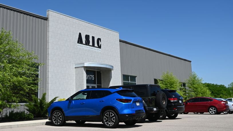 ASIC Corp. in West Chester Twp. picks up business after iMFLUX in Hamilton shut down its offices on Symmes Road last year. Pictured is ASIC's offices on Sutton Place in West Chester Twp. on May 8, 2024. MICHAEL D. PITMAN/STAFF
