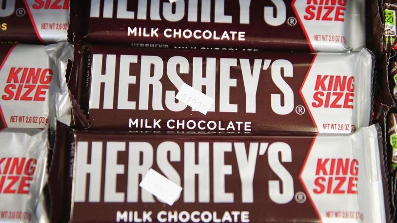 A truck carrying a load of chocolate from Hershey, Pennsylvania caught fire and was destroyed on an Iowa interstate.