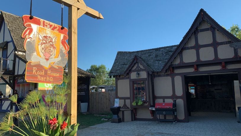 The crown jewel in the festivals food lineup is 1572 Roadhouse Bar-B-Q located in front of the Ohio Renaissance Festival. CONTRIBUTED/ALEXIS LARSEN