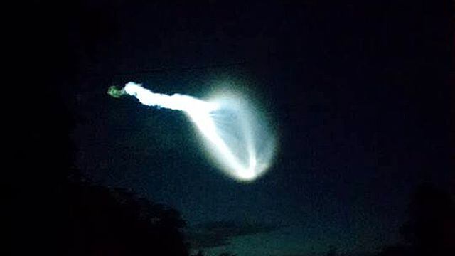 WFTV viewer photos of Atlas V launch