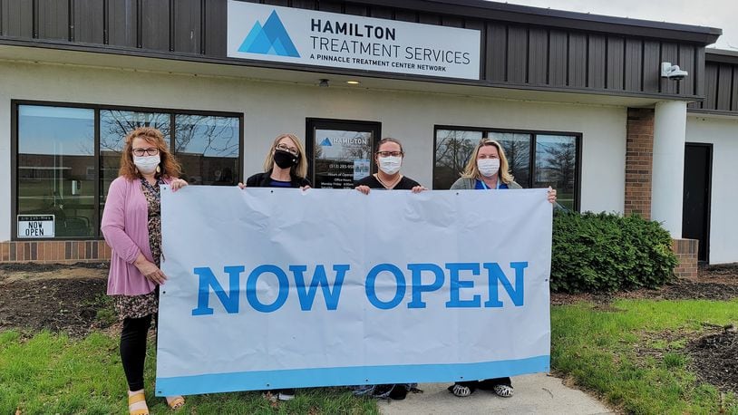 Pinnacle Treatment Center has opened as a new facility to help treat those with opioid addiction on Bilstein Blvd. in Hamilton. NICK GRAHAM / STAFF