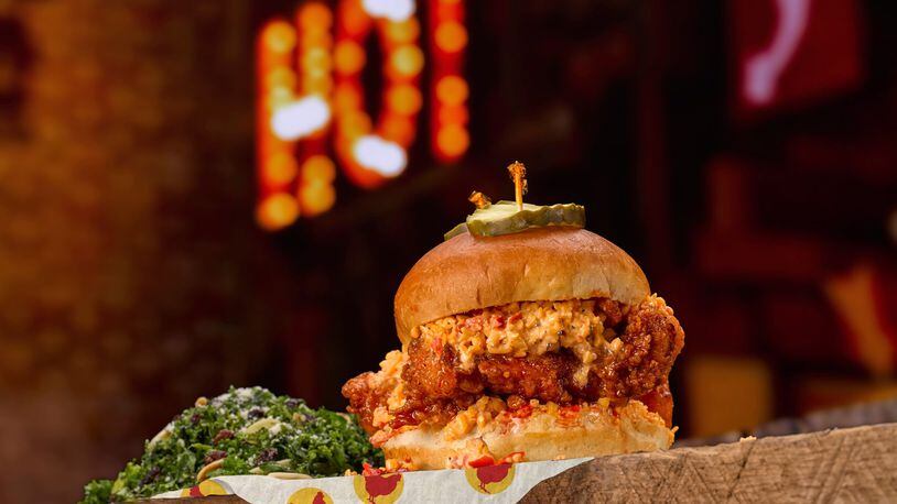 Joella’s Hot Chicken plans to open in March 2020 at 5016 Deerfield Blvd. in Deerfield Twp. inside the Deerfield Towne Center. CONTRIBUTED