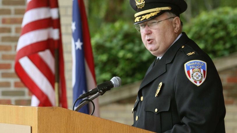 Fairfield Police Chief Mike Dickey will retire on Monday, Feb. 26, 2018, as the city’s top cop, after serving on the force for 19 years. FILE PHOTO
