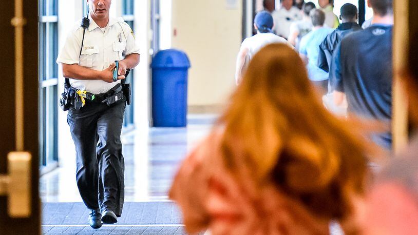 School security dominated the headlines in the last school year that also saw new school and stadium openings, student-led campaigns against teen vaping and national media attention for the first-ever banning of valedictorian and salutatorian honors at an area school district.(File photo/Journal-News)
