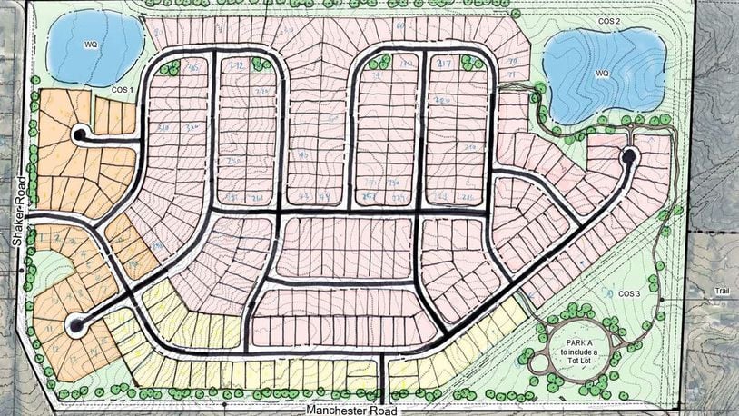 Franklin City Council recently approved a pre-annexation agreement with Cap 5 Development, which is planning to purchase more than 100 acres of land for a new subdivision off Shaker and Manchester roads in Franklin Twp. CONTRIBUTED/CITY OF FRANKLIN