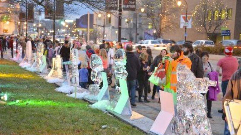 Presented by Kettering Health Network, IceFest 2019 will return to downtown Hamilton on Fri., Jan. 18 and Sat., Jan. 19. This year s theme, Game Night will focus on board games, video games, classic arcades, sports and more. CONTRIBUTED