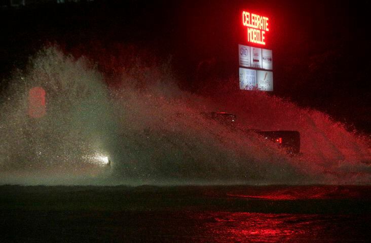 Hurricane Nate lashes Gulf Coast before weakening to tropical storm