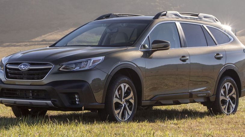 The sixth-generation 2020 Outback comes standard with Symmetrical All-Wheel Drive and Subaru s award-winning EyeSight Driver Assist Technology. Subaru photo