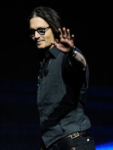 Johnny Depp April 2012