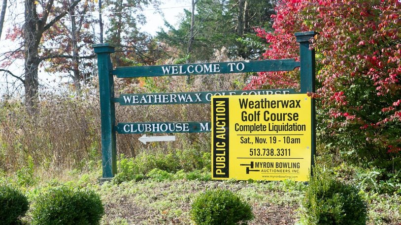 Weatherwax Golf Course closed Sunday, Nov. 6. GREG LYNCH / STAFF