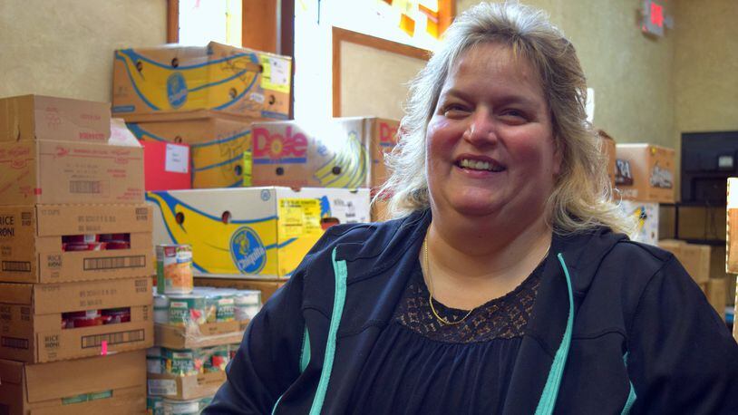 Traci had a tough time making ends meet while working at a fast food restaurant, so she turned to the network of Shared Harvest food pantries when food was scarce at home. CONTRIBUTED/RICHARD O JONES