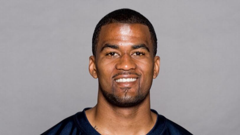 ORCHARD PARK, NY - CIRCA 2010: In this handout photo provided by the NFL, James Hardy of the Buffalo Bills poses for his 2010 NFL headshot circa 2010 in Orchard Park, New York. (Photo by NFL via Getty Images)