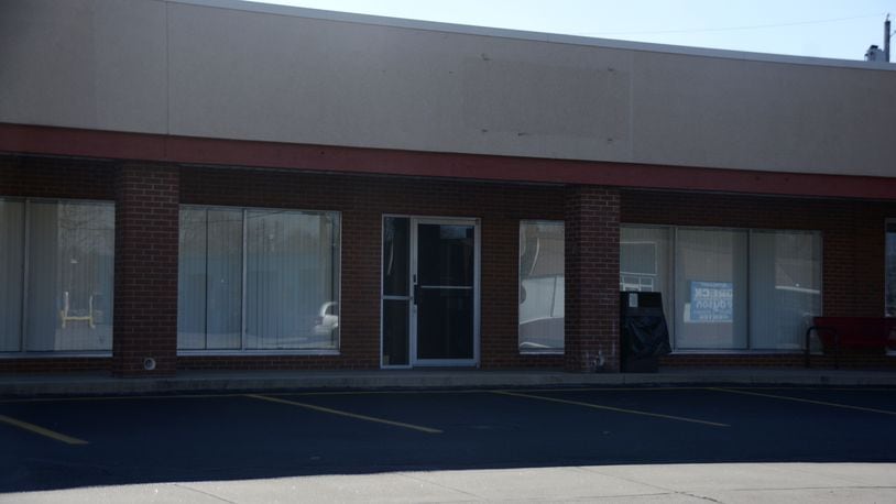 The former Fairfield Cleaners location at 1099 Magie Ave. requires remediation to clean chemicals from the ground the dry cleaners used for more than 50 years. The cleaners closed the location in 2019. It could take up to two years to remediate the soil under the former cleaners location, which is part of Hicks Manor, a plaza on Magie Avenue in Fairfield. MICHAEL D. PITMAN/STAFF