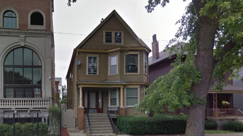 The Chicago house pictured at the opening of "Family Matters" is being demolished.