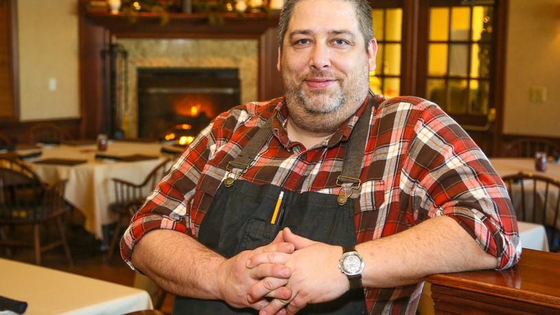 Jared Whalen, executive chef of Coach House Tavern, is pictured in the dining room of the Hamilton restaurant in 2016. Whalen died Aug. 20, 2018. He was 44 years old. GREG LYNCH/STAFF