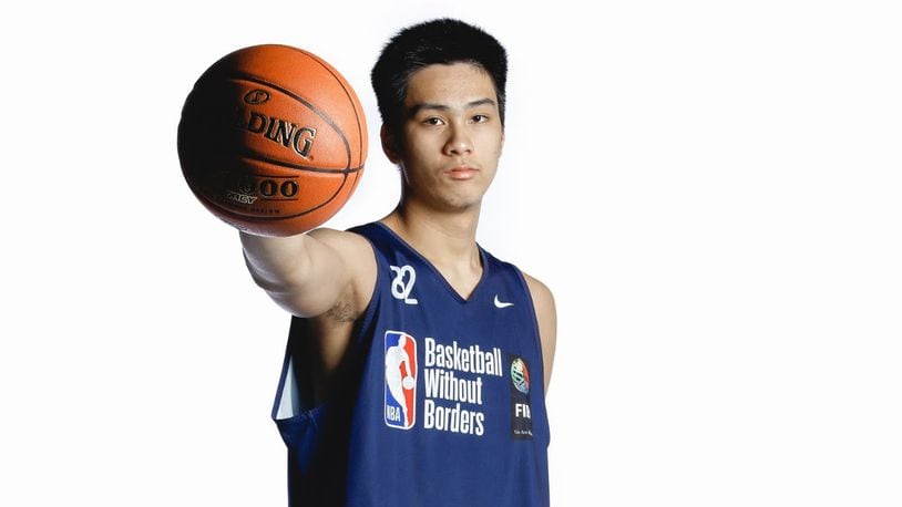 Kai Sotto, a 7-fot-3-inch, 18-year-old NBA prospect from the Philippines, wants to start a baseball at Spooky Nook Sports Champion Mill in Hamilton. Provided by the NBA's G League