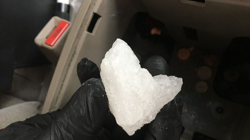 The Butler County Undercover Regional Narcotics Task Force arrested a Hamilton man with 400 grams of Crystal Methamphetamine on Wednesday, officials said.