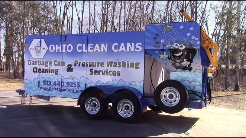 Ohio Clean Cans founder Howard Cooper said the idea for the business came from him looking for an answer to a common problem many homeowners face: an awful smelling garage can and a concern around the germs growing inside.