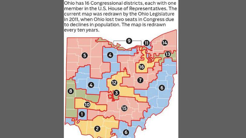Ohio Congressional Districts 2012-2022