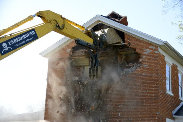 Historic Fairfield home torn down
