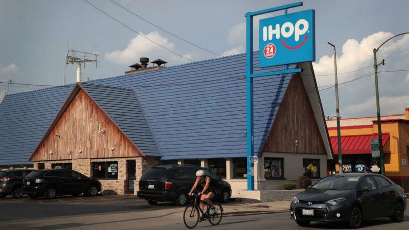 FILE PHOTO: An IHOP manager and another employee were assaulted Thursday morning after a group of patrons became upset when they learned their refills of orange juice were not free, police said.