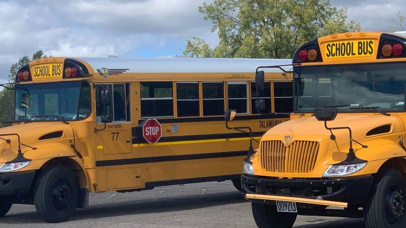 The bus situation has improved at Talawanda schools after a bus driver shortage earlier this school year. ENXUN ZHU/CONTRIBUTED