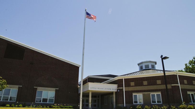 Warren County school districts will be on alert to a social media challenge posting earlier this week referring today as "National Shoot Up Your School" day.  Earlier this week an 11-year-old boy in the Little Miami School District was taken into custody for making comments during in front of other students about participating in a shooting at the school. The boy appeared in Warren County Juvenile Court on Wednesday on a delinquency charge of misdemeanor inducting panic and was placed on house arrest and other conditions. His next hearing will be on Jan. 5. FILE PHOTO




After the district’s sixth straight year of triple-digit enrollment growth and months of community input regarding district facilities, the Little Miami Board of Education voted July 28 to seek voter approval of a bond issue this fall. Pictured is Little Miami Junior High. STAFF FILE PHOTO