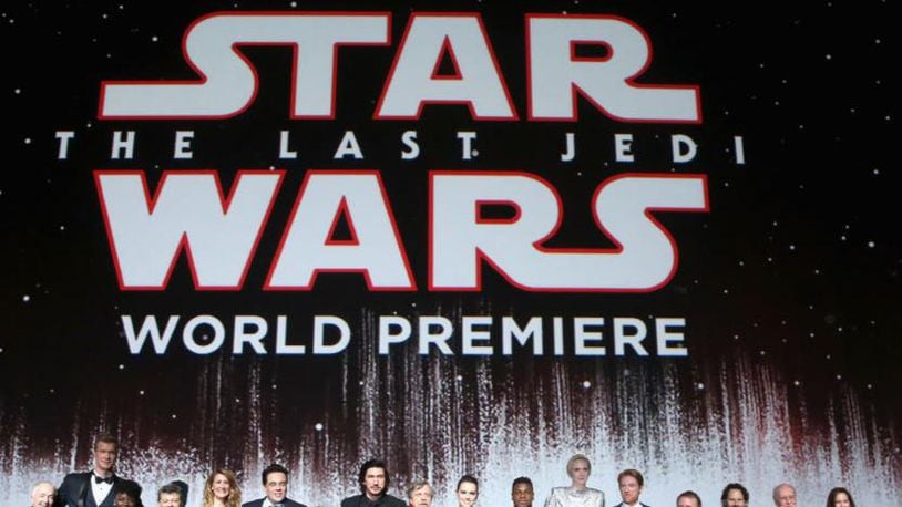 "Star Wars: The Last Jedi" was released Dec. 15 and has already grossed more than $1 billion.