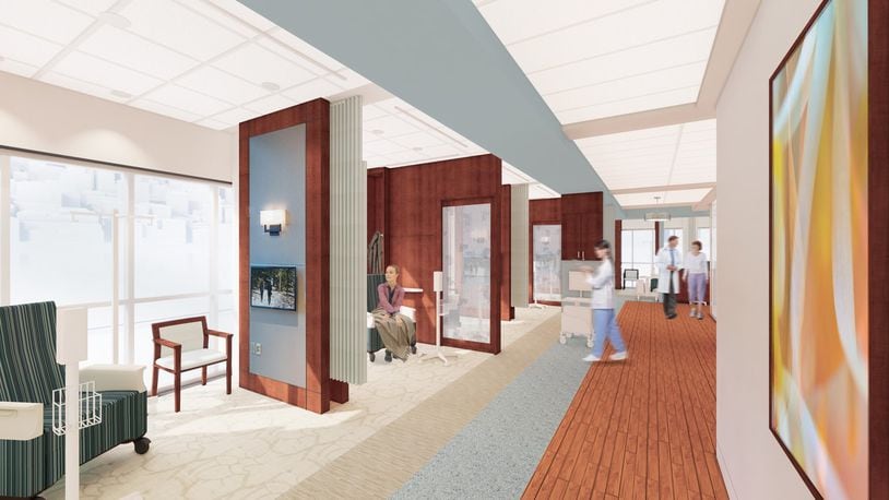 Fort Hamilton Hospital is expanding its cancer services by remodeling the third floor of the physician office building on the hospital campus. The expansion includes 16 private and semi-private infusion bays to accommodate chemotherapy patients.