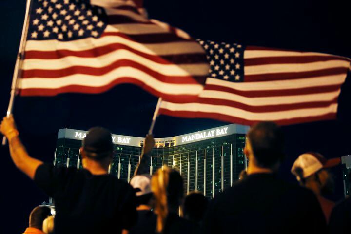 Photos: Las Vegas shooting victims remembered 1 year after massacre